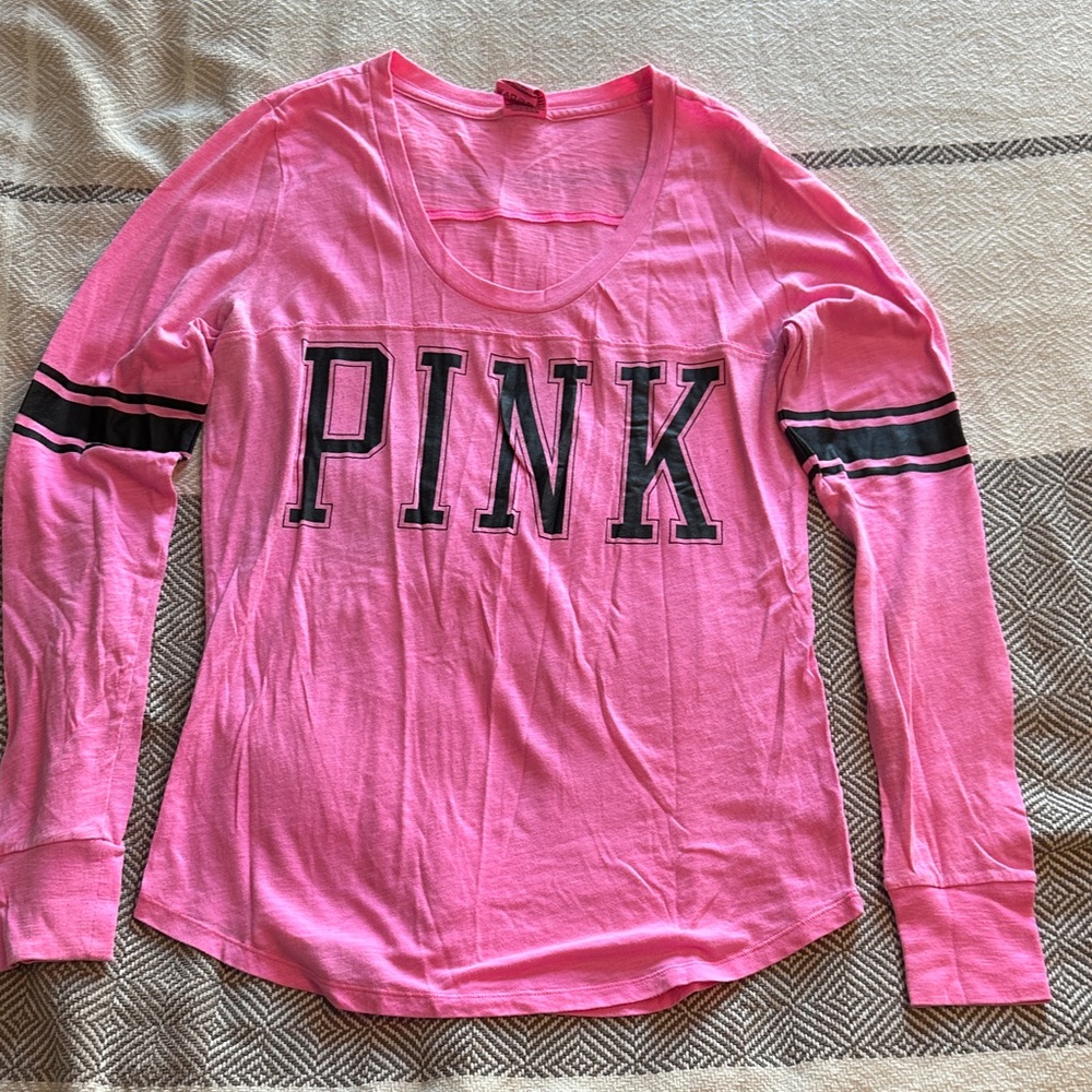 Victoria's Secret Pink Top with Black Accents